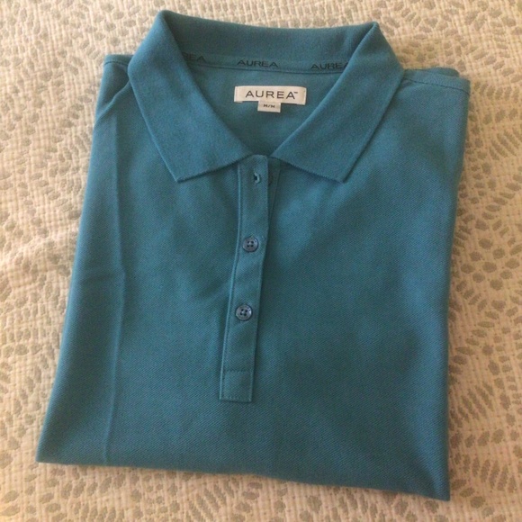 Aqua AUREA  Women’s Polo Shirt  M - Picture 1 of 3